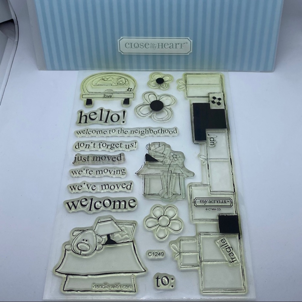 Close to my Heart « Welcome to the Neighborhood » Stamps set.